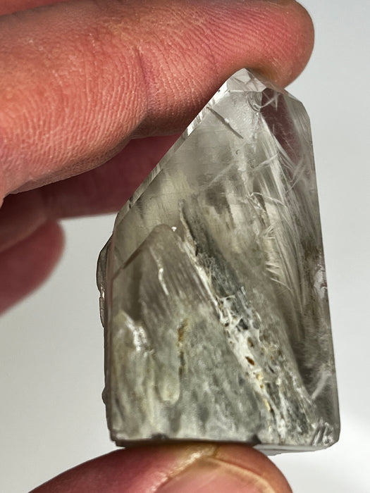 Clear Quartz with inclusions and phantoms