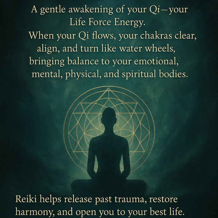 Reiki, Let your energy rise