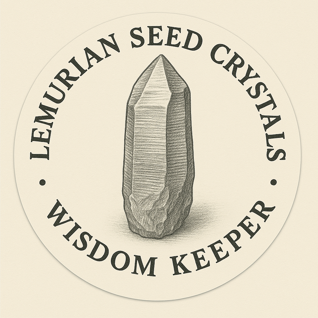 Lemurian Seed Crystals (Quartz) for Healing & Growth showing their unique striations and vibrant energy, perfect for personal growth and meditation.