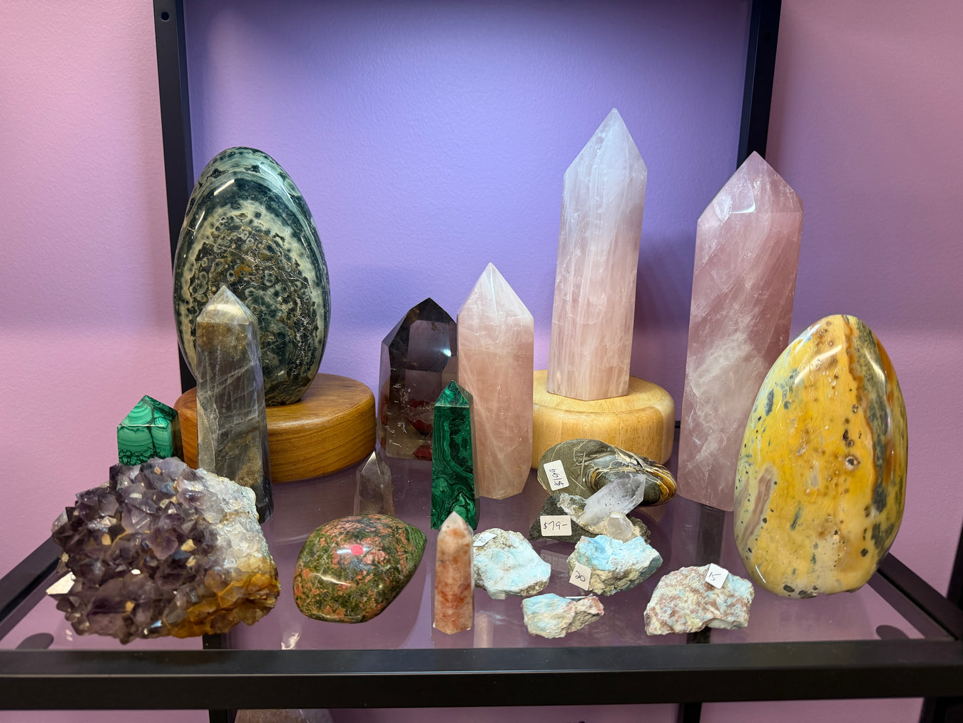 Polished Minerals for Healing and Inspiration