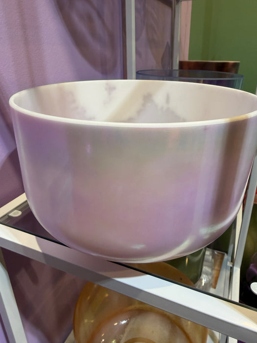 Crystal Tones® Singing Bowl 10" B-10 St. Germain Sky - Handmade Healing Sound Therapy Instrument