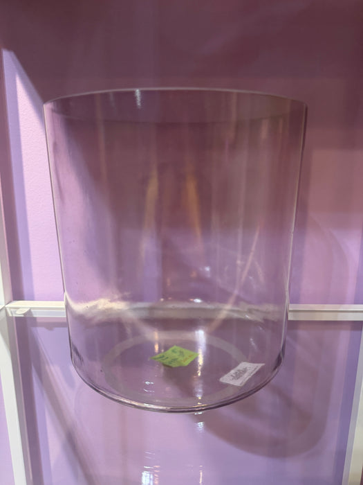 Crystal Tones® Singing Bowl 8" D#-50 Lavender Aura Gold Bowl with Unique Sound