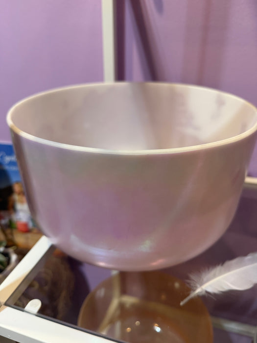Crystal Tones® Singing Bowl 10" B-10 St. Germain Sky - Handmade Healing Sound Therapy Instrument