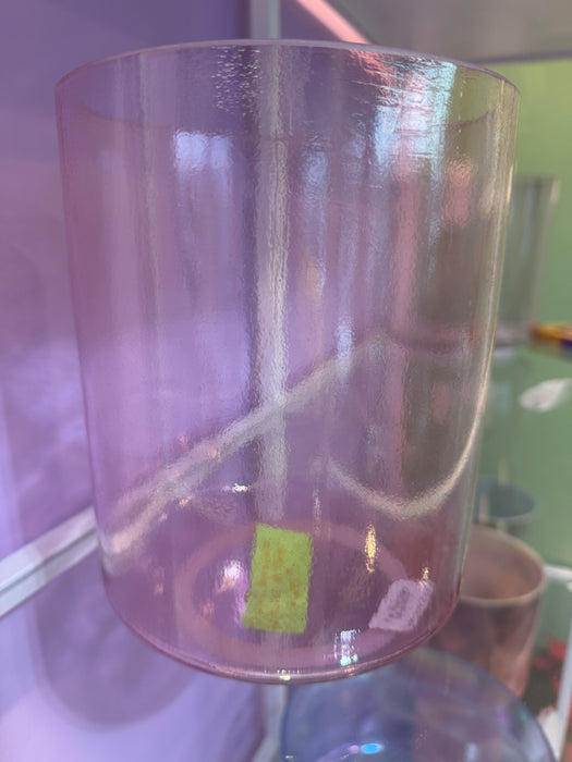 Crystal Tones® Singing Bowl 7" A0 Pink Aura Gold Bowl - Resonant Healing Sound