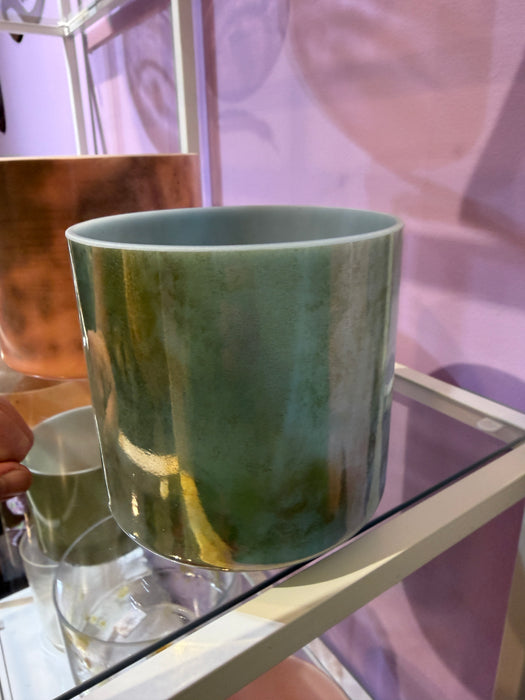 Crystal Tones® Singing Bowl 6" B-10 Mt. Shasta Serpentine