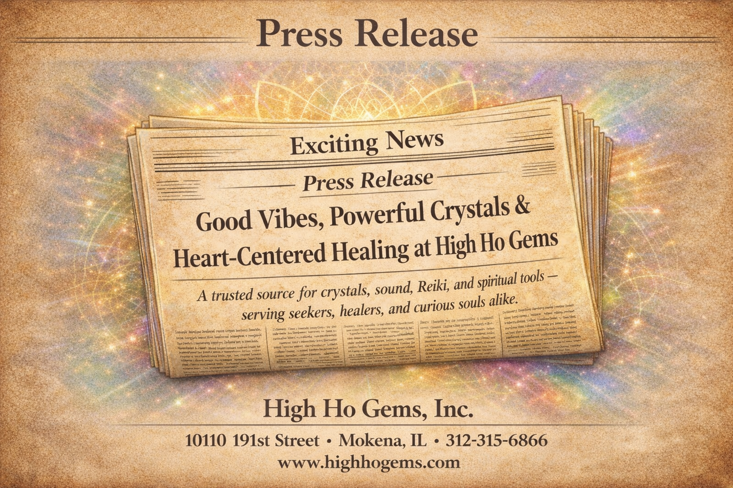 High Ho Gems Establishes Mokena as Destination for Crystal Enthusiasts and Spiritual Seekers
