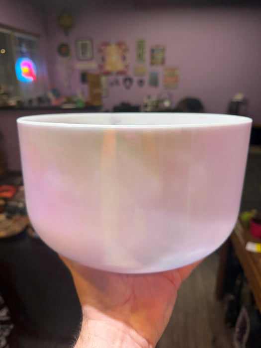 Crystal Tones® Singing Bowl 10" B-10 St. Germain Sky - Handmade Healing Sound Therapy Instrument