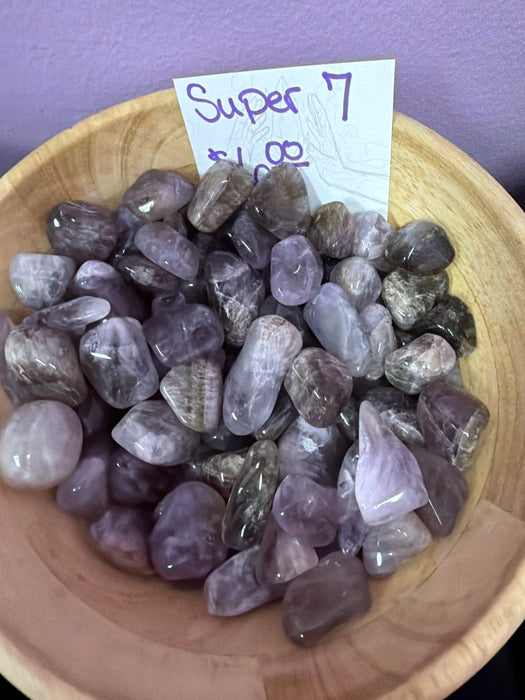 Super 7 - Melody Stone Healing Crystals for Spiritual Growth