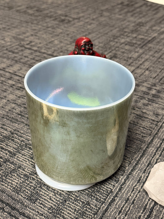 Crystal Tones® Singing Bowl 6" B-10 Mt. Shasta Serpentine