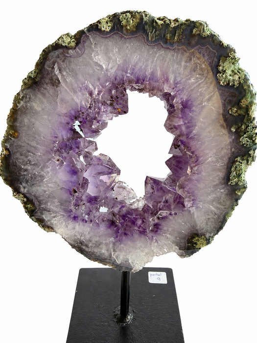 Amethyst Small Portal on Stand #9