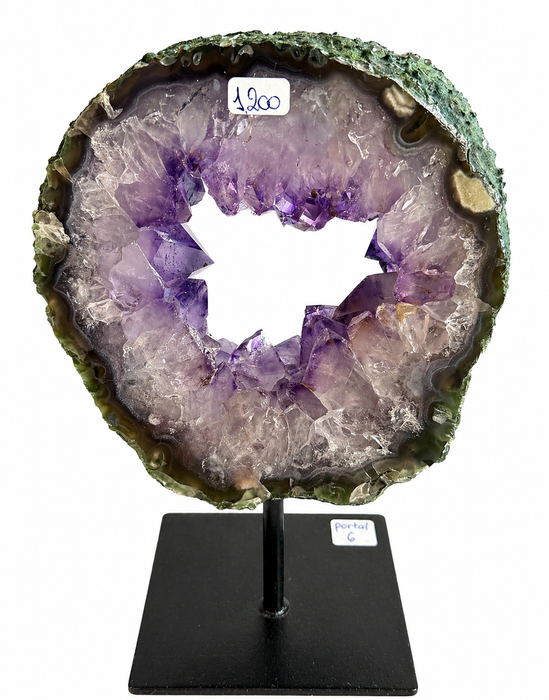 Amethyst Small Portal on Stand #6
