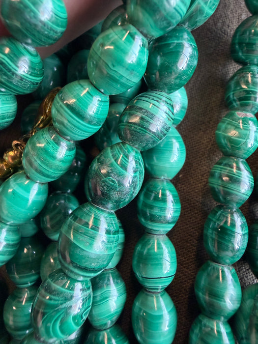 Malachite Necklaces from the DRC