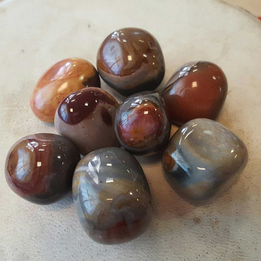 Palm stones - Polychrome Jasper | High Ho Gems and Crystals