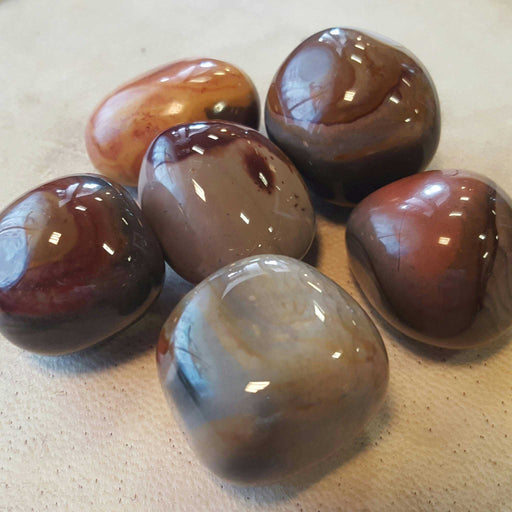 Palm stones - Polychrome Jasper | High Ho Gems and Crystals