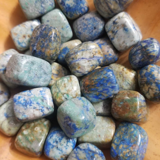 Tumbled stones - Azurite + Malachite | High Ho Gems and Crystals