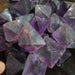 Raw Stones - Fluorite Octahedrons Purple | High Ho Gems and Crystals