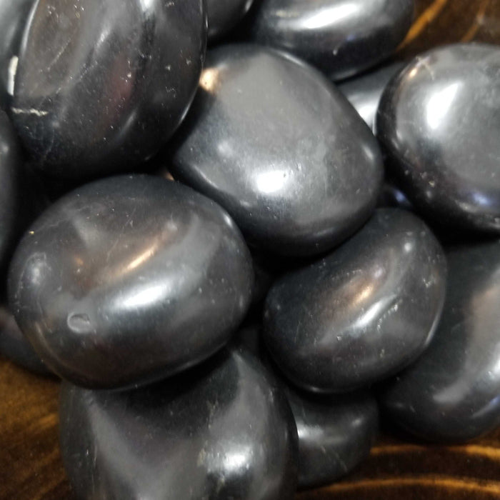 Palm Stones - Shungite | High Ho Gems and Crystals