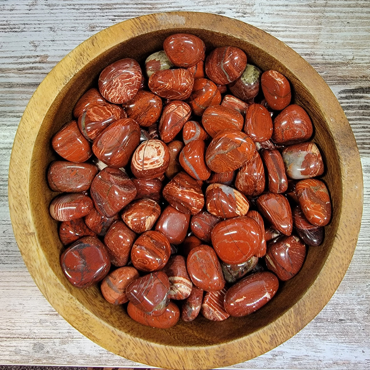 Tumbled stones Convoluted Jasper — High Ho Gems and Crystals