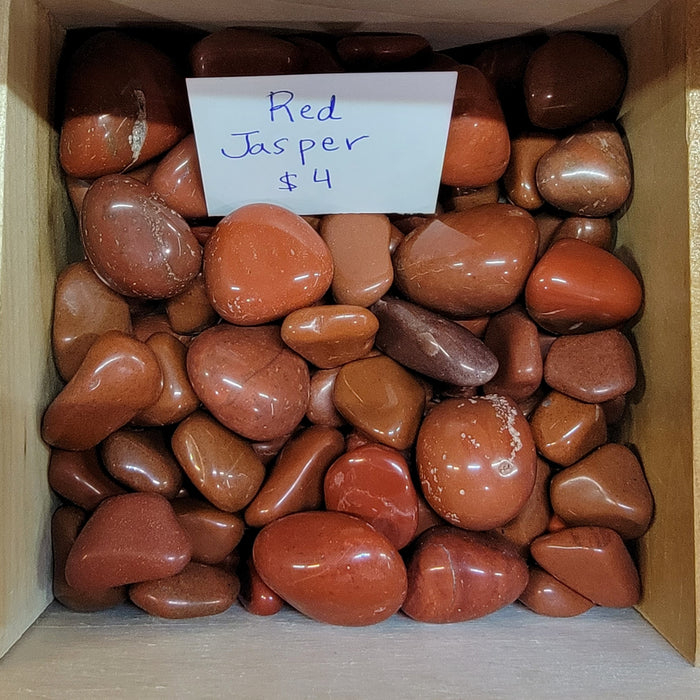 Tumbled stones - Red Jasper