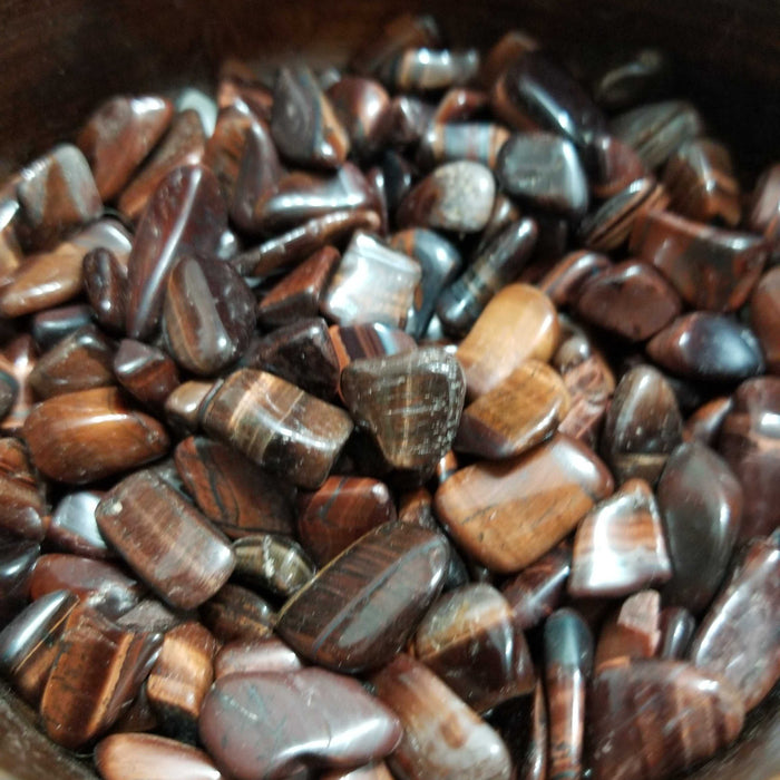 Tumbled stones - Red Tigers Eye | High Ho Gems and Crystals