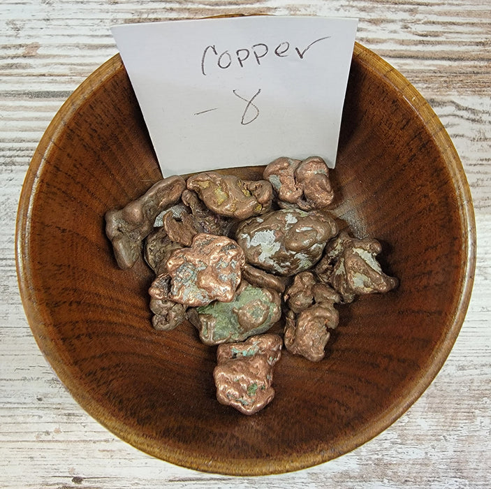 Tumbled stones - Copper