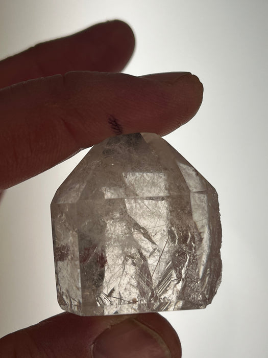 Clear Quartz with Rutile inclusions