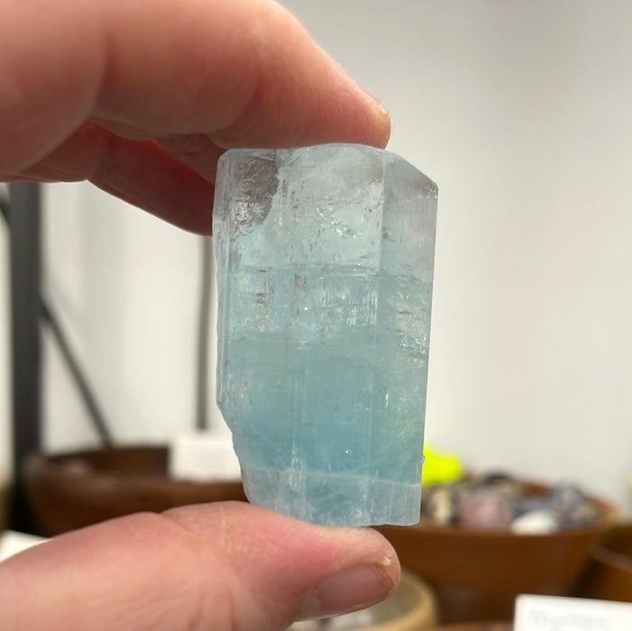 Aquamarine specimen crystal