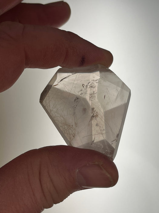 Clear Quartz with Rutile inclusions