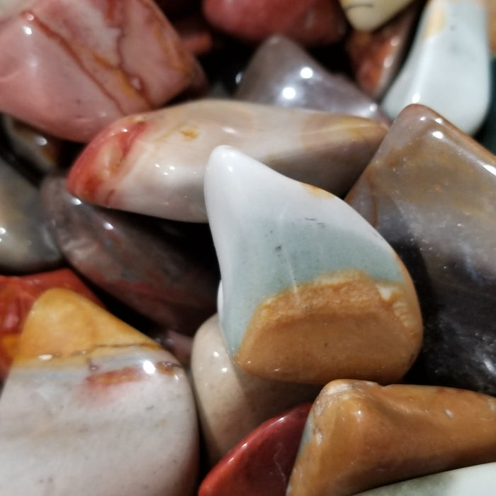 Tumbled stones - Polychrome Jasper
