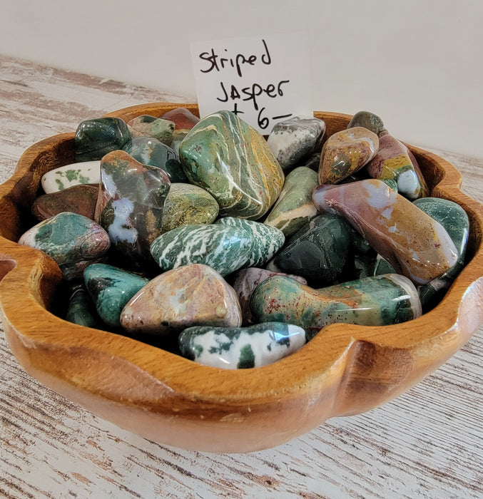 Tumbled stones - Striped Jasper